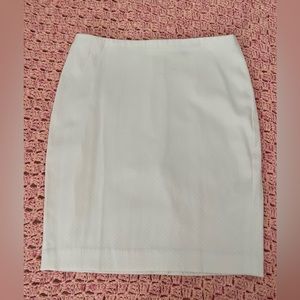 Banana Republic Pencil Skirt White